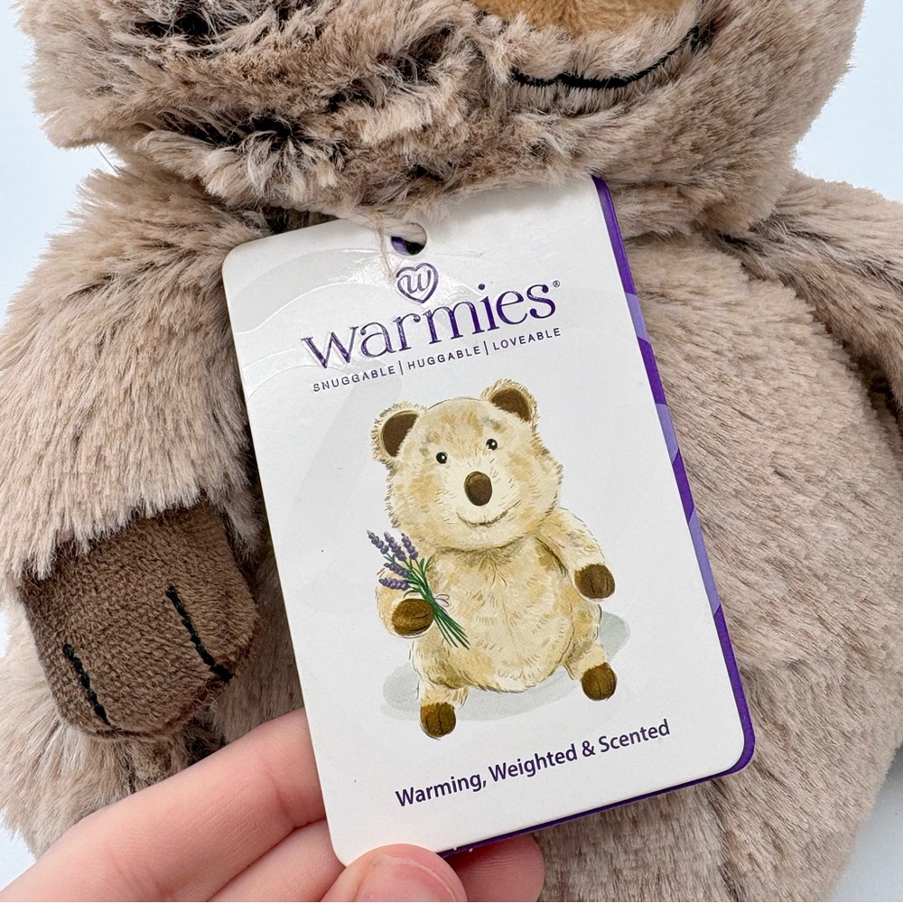 NEW Quokka Warmies Weighted Warmable Stuffed Animal Child Baby Gift Present NWT - Picture 5 of 7